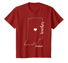 Load image into Gallery viewer, Funny shirts V-neck Tank top Hoodie sweatshirt usa uk au ca gifts for Red For Ed Indiana Teacher Gifts #RedforEd T-Shirt 556370
