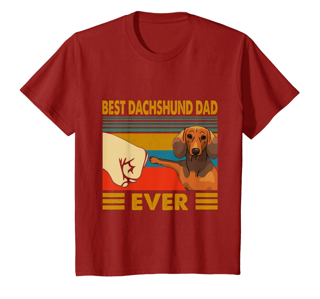 Dachshund Gifts Best Dachshund Dad Ever-Dog lovers's Gift T-Shirt-398209