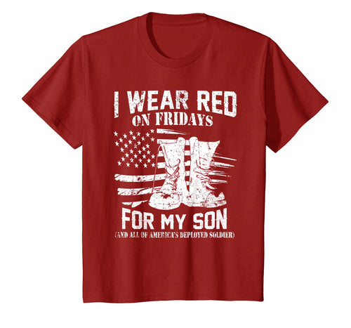 Wear Red On Fridays Remember Everyone Deployed Shirts Gifts-286267