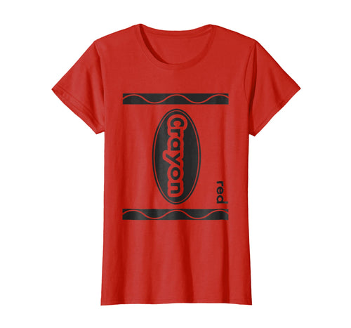 Funny shirts V-neck Tank top Hoodie sweatshirt usa uk au ca gifts for Red Crayon Box Halloween Costume T-Shirt 1447467
