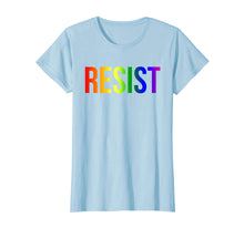 Load image into Gallery viewer, Funny shirts V-neck Tank top Hoodie sweatshirt usa uk au ca gifts for Resist Rainbow Flag Nationa Pride March Shirt 1659466
