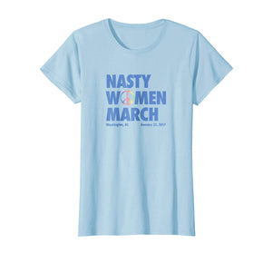 Funny shirts V-neck Tank top Hoodie sweatshirt usa uk au ca gifts for Nasty Women March On Washington, DC 2017 Peace Rally T-Shirt 1846907
