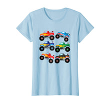 Load image into Gallery viewer, Funny shirts V-neck Tank top Hoodie sweatshirt usa uk au ca gifts for Boys' Monster Trucks Biggest Baddest Trucks T-shirt 1729993
