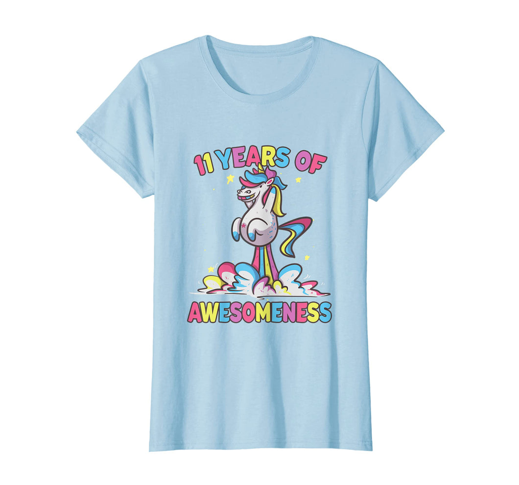 Funny shirts V-neck Tank top Hoodie sweatshirt usa uk au ca gifts for 11th Birthday Girl Unicorn Shirt Gifts Age 11 Niece Daughter 449114