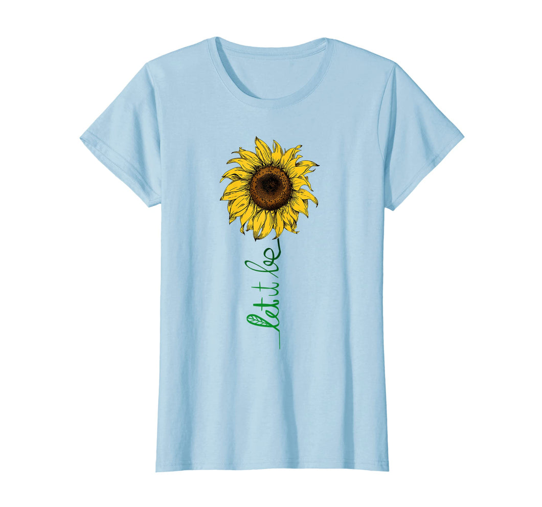 Funny shirts V-neck Tank top Hoodie sweatshirt usa uk au ca gifts for Let It Be Sunflower Hippie Gypsy Spirit Lover Vintage Tee 2290299
