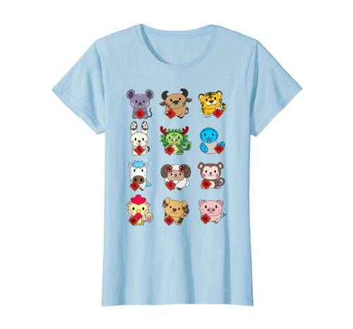 Funny shirts V-neck Tank top Hoodie sweatshirt usa uk au ca gifts for Cute Chinese Zodiac Animal Signs t-shirt Lunar New Year 1029490