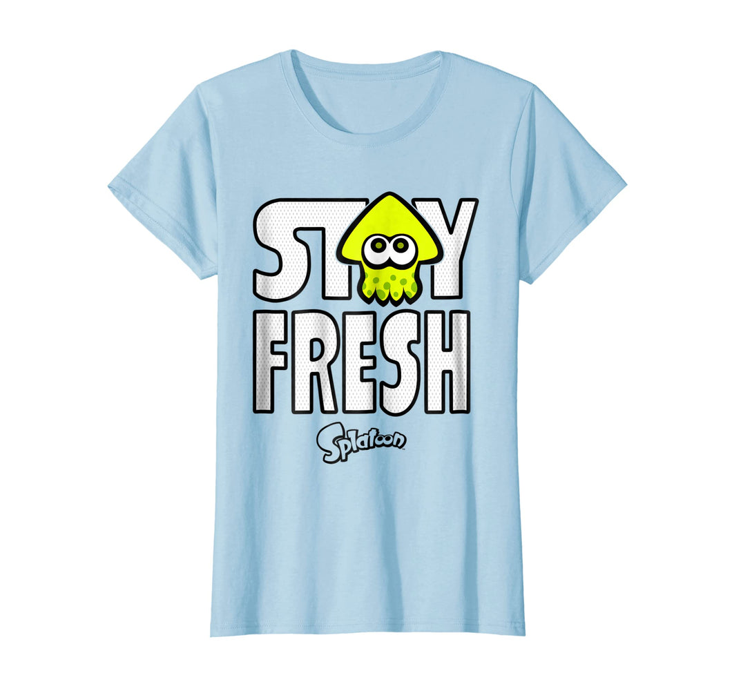 Funny shirts V-neck Tank top Hoodie sweatshirt usa uk au ca gifts for Nintendo Splatoon Neon Stay Fresh Graphic T-Shirt 2131130
