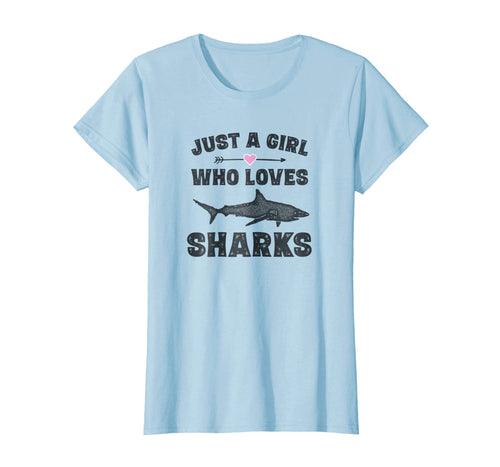 Funny shirts V-neck Tank top Hoodie sweatshirt usa uk au ca gifts for Funny Shark Shirt Gifts for Teen Girls Cute Sharks T-Shirt 3028479