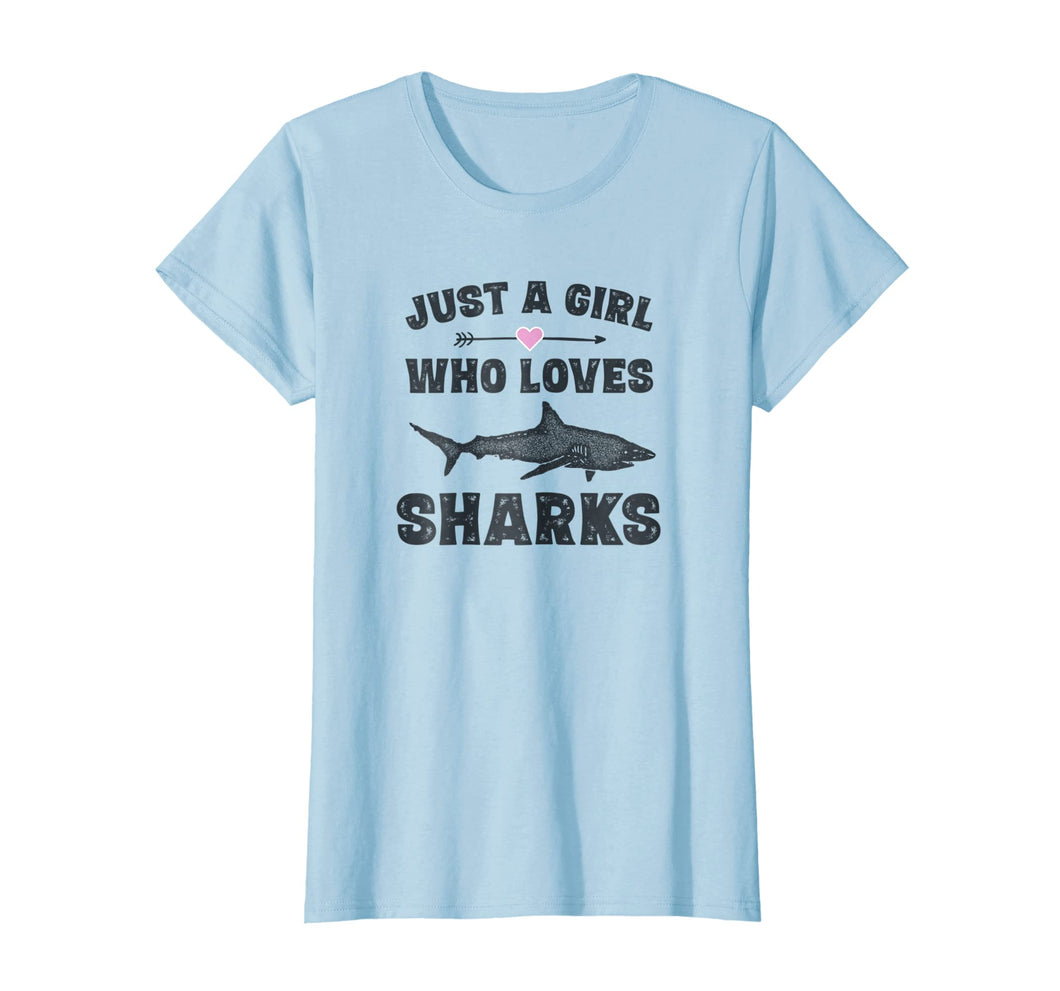 Funny shirts V-neck Tank top Hoodie sweatshirt usa uk au ca gifts for Funny Shark Shirt Gifts for Teen Girls Cute Sharks T-Shirt 3028479