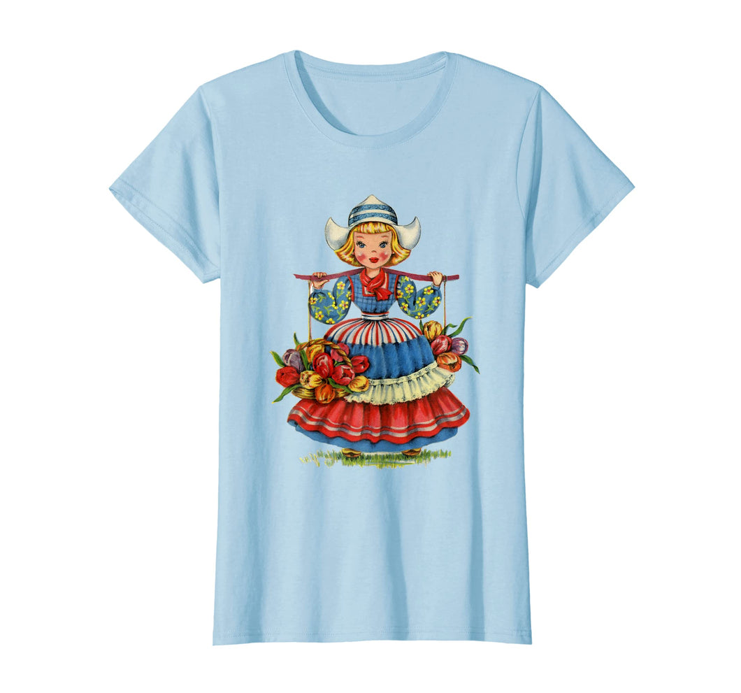 Funny shirts V-neck Tank top Hoodie sweatshirt usa uk au ca gifts for Vintage traditional national Dutch costume doll T-shirt 1506336