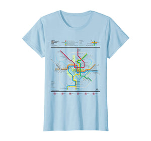 Funny shirts V-neck Tank top Hoodie sweatshirt usa uk au ca gifts for Washington DC Metro Map Silver Line T-Shirt 1320358