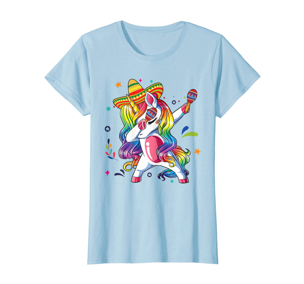 Funny shirts V-neck Tank top Hoodie sweatshirt usa uk au ca gifts for Sombrero Unicorn Dabbing Cinco De Mayo T-Shirt 1422775