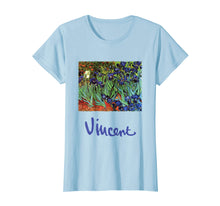 Load image into Gallery viewer, Funny shirts V-neck Tank top Hoodie sweatshirt usa uk au ca gifts for Irises by Vincent Van Gogh, Flowers in a Garden T-Shirt 2294290
