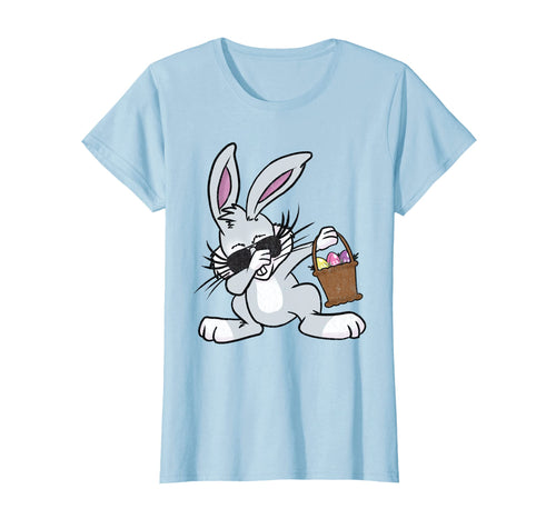 Funny shirts V-neck Tank top Hoodie sweatshirt usa uk au ca gifts for Dabbing Easter Bunny Shirt - Cute Easter Dab Shirt 1719041