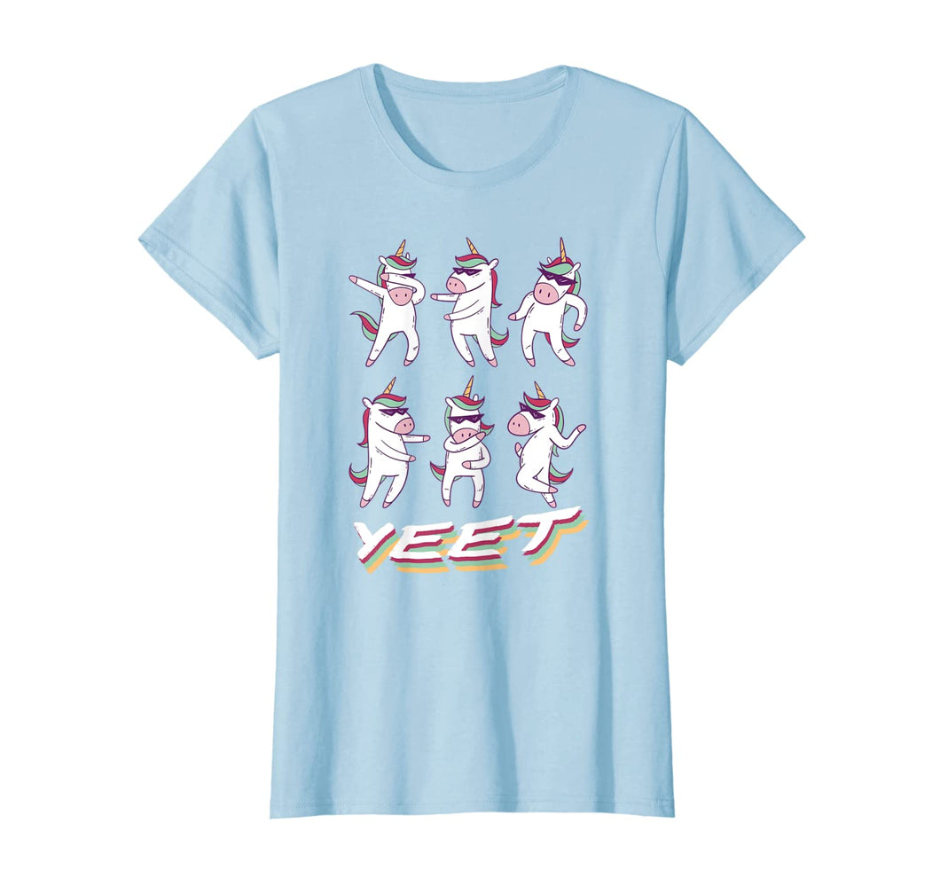 Unicorn Dancing Celebration Yeet Meme T-Shirt
