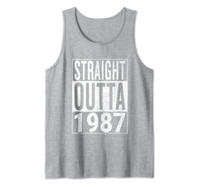 Load image into Gallery viewer, Straight Outta 1987 Great Birthday Gift Idea | Eye-Catcher Tank Top
