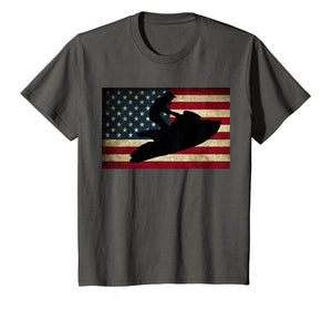 Funny shirts V-neck Tank top Hoodie sweatshirt usa uk au ca gifts for Jet Ski T Shirt Jet Skier Tee Jet Skiing T-Shirt USA Flag 1945632