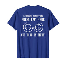Load image into Gallery viewer, Funny shirts V-neck Tank top Hoodie sweatshirt usa uk au ca gifts for Motorcycles Biker Passenger Instructions T-Shirt 482535
