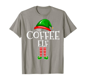 The Coffee Elf Group Matching Family Christmas Gifts T-Shirt