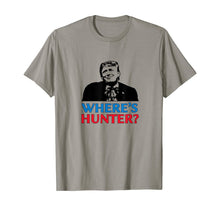 Load image into Gallery viewer, Where&#39;s Hunter Trump 2020 Rally Anti Biden Conservative Gift T-Shirt
