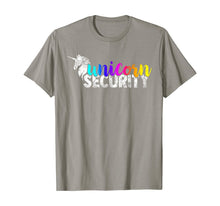 Load image into Gallery viewer, Unicorn Security Rainbow Squad Tee Funny Dad Brother Gift T-Shirt
