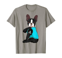 Load image into Gallery viewer, Funny Boston Terrier I Love Mom Apparel Dog Mom Gifts Womens TShirt513998
