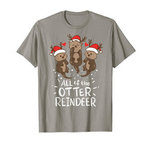 Load image into Gallery viewer, Funny shirts V-neck Tank top Hoodie sweatshirt usa uk au ca gifts for Otter Reindeer Deer Antler Moose Christmas Xmas Gift Present T-Shirt 127544
