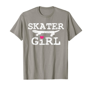 Skater Girl Skateboard Skateboarding T-Shirt