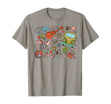 Load image into Gallery viewer, Vintage Peace Love Music All Things Hippie Gift T-Shirt
