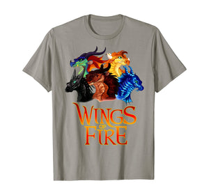 Wings of Fire T Shirt - All Together Men Women Kids T-Shirt