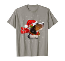 Load image into Gallery viewer, Funny shirts V-neck Tank top Hoodie sweatshirt usa uk au ca gifts for Christmas Beagle Santa Hat Dog Lover Gifts T-Shirt 724321

