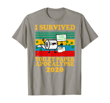 Load image into Gallery viewer, I survived the toilet paper apocalypse 2020 TShirt276993
