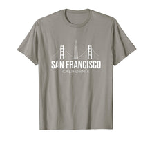 Load image into Gallery viewer, San Francisco Sf Bay Area California Skyline T Shirt
