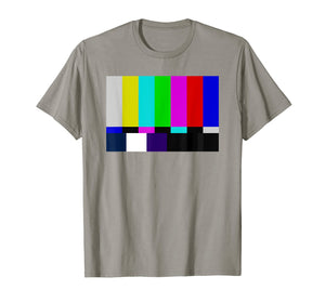 Funny shirts V-neck Tank top Hoodie sweatshirt usa uk au ca gifts for No Signal Television Screen Color Bars Test Pattern T-Shirt 1270313