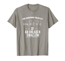 Load image into Gallery viewer, Funny shirts V-neck Tank top Hoodie sweatshirt usa uk au ca gifts for FUNNY AIRSPEED VELOCITY OF AN UNLADEN SWALLOW T-SHIRT Maths 2155857
