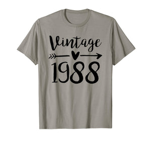 Funny shirts V-neck Tank top Hoodie sweatshirt usa uk au ca gifts for Vintage 1988 Cute Birthday Women Gift 31th Birthday Shirt 1471765