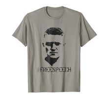 Load image into Gallery viewer, Hashtag Free Speech Free Tommy Silhouette Uk Justice Tees
