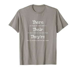 Funny shirts V-neck Tank top Hoodie sweatshirt usa uk au ca gifts for Funny English Teacher Grammar Police T-Shirt 2082465