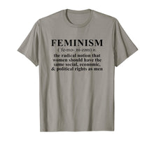 Load image into Gallery viewer, Funny shirts V-neck Tank top Hoodie sweatshirt usa uk au ca gifts for Feminism Definition T-shirt Feminist Tee Shirt 190153
