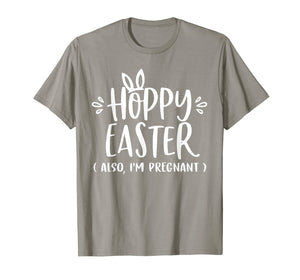 Funny shirts V-neck Tank top Hoodie sweatshirt usa uk au ca gifts for Hoppy Easter Im Pregnant Easter Pregnancy Announcement Shirt 2907340