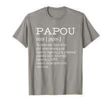 Load image into Gallery viewer, Funny shirts V-neck Tank top Hoodie sweatshirt usa uk au ca gifts for Papou Definition Grandpa Father&#39;s Day Gifts - Men T-Shirt 2517918
