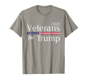 Veterans For Trump 2020 Shirt. Pro Trump Gop Shirt 833102