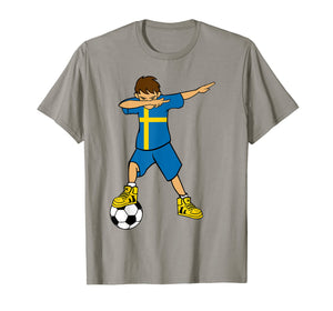 Funny shirts V-neck Tank top Hoodie sweatshirt usa uk au ca gifts for Dabbing Soccer Boy T Shirt Sweden Swedish Football 2781653