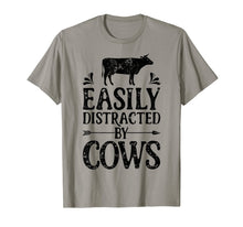 Load image into Gallery viewer, Easily Distracted By Cows T Shirt Cow Men Women Gifts Farmer 259362
