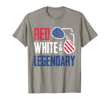 Load image into Gallery viewer, Red White Legendary American Sunglasses 4th of July Shirt 1012338
