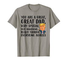 Load image into Gallery viewer, Funny shirts V-neck Tank top Hoodie sweatshirt usa uk au ca gifts for Funny Donald Trump Fathers day gift- You are great dad shirt 491898
