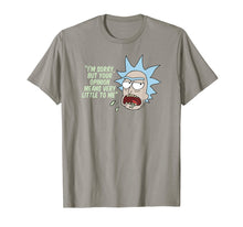 Load image into Gallery viewer, Rick and Morty Your Opinion Means Very Little to Me T-Shirt
