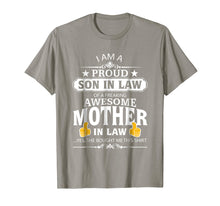 Load image into Gallery viewer, Funny shirts V-neck Tank top Hoodie sweatshirt usa uk au ca gifts for I&#39;m A Proud Son In Law Of A Freaking Awesome Mother T-Shirt 1281919
