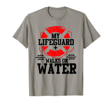 Load image into Gallery viewer, Funny shirts V-neck Tank top Hoodie sweatshirt usa uk au ca gifts for My Lifeguard Walks on Water Christian Christianity T Shirt 3812791
