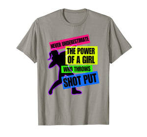 Funny shirts V-neck Tank top Hoodie sweatshirt usa uk au ca gifts for Track and Field Girl Power Shot Put Thrower T-Shirt 1338214